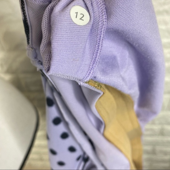 Lululemon Power Y Tank Black Grey Dots - Picture 6 of 6